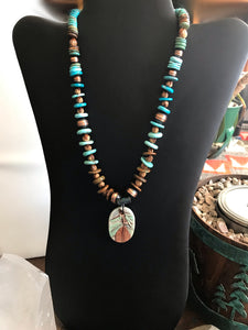 Earthy Leaf Necklace