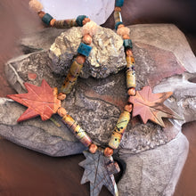 Load image into Gallery viewer, Fall Leaves Necklace