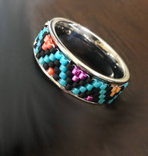 Load image into Gallery viewer, Delica Beaded Rings- made to order